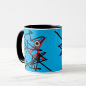 かわいい鳥のマグカップ！ マグカップ (正面左)