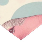 かわいい鳥のヴィンテージ絵画ズ テーブルクロス (アングル)