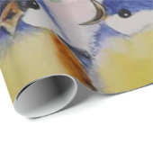 かわいい鳥の包み紙 ラッピングペーパー (ロールコーナー)