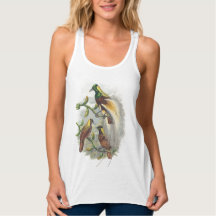 かわいい鳥の女性Tシャツ