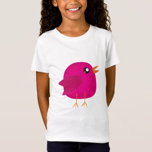 かわいい鳥の子供 Tシャツ (正面)