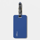 かわいい鳥の家族の荷物の札 ラゲッジタグ (裏面縦)