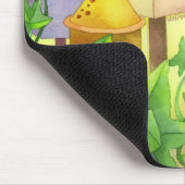 かわいい鳥の家 マウスパッド (コーナー)