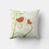 かわいい鳥の枕 クッション (裏面)