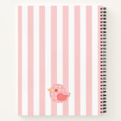 かわいい鳥の甘さ ノートブック (裏面)