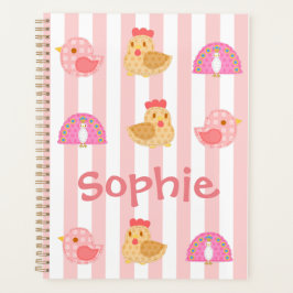 かわいい鳥の甘さ プランナー手帳