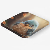 かわいい鳥の紙プレート ペーパープレート (傾斜あり)