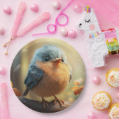 かわいい鳥の紙プレート ペーパープレート (パーティー)