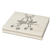 かわいい鳥カスタムの愛で手作り大 ラバースタンプ (スタンプ)