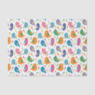 かわいい鳥カラフルのツイート 薄葉紙