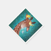 かわいい鳥キリン|過去記事 スタンダードカクテルナプキン (角)