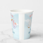 かわいい鳥運の赤ちゃんシャワー紙カップ 紙コップ (右)