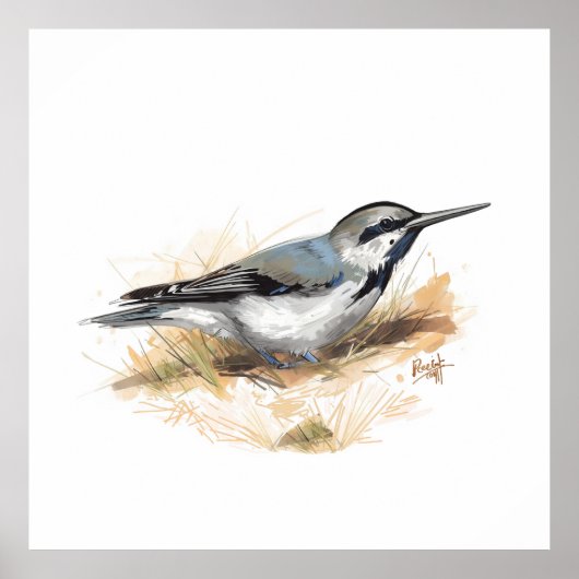 かわいい鳥 ポスター (正面)