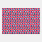 かわいい鳥 ラッピングペーパーシート (正面)