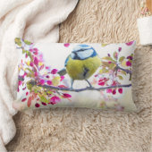 かわいい鳥 ランバークッション (ブランケット)