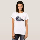かわいい鳩のパフシャツ Tシャツ (正面フル)