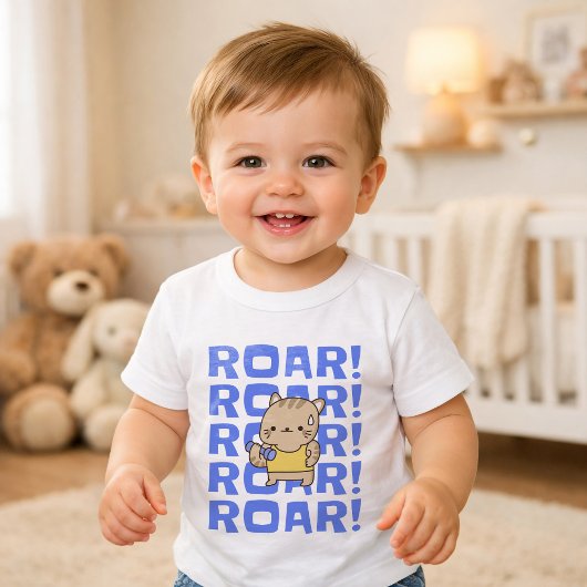 かわいい鳴き声ジム猫 トドラーTシャツ