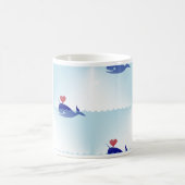 かわいい鳴動 コーヒーマグカップ (中央)