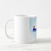 かわいい鳴動 コーヒーマグカップ (左)