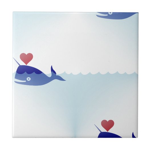 かわいい鳴動 タイル (正面)