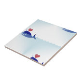 かわいい鳴動 タイル (側面)