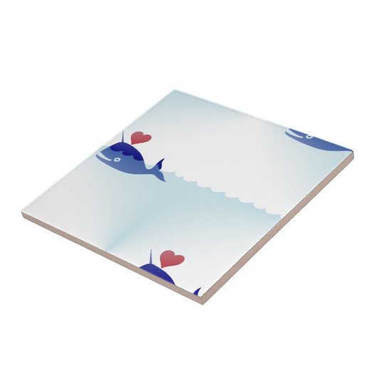 かわいい鳴動 タイル (側面)