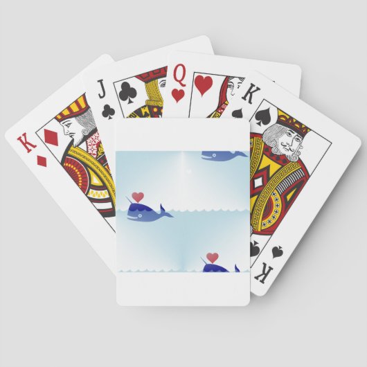 かわいい鳴動 トランプ (裏面)