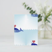 かわいい鳴動 ポストカード (スタンド正面)