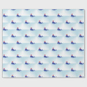 かわいい鳴動 ラッピングペーパー (フラット)