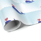 かわいい鳴動 ラッピングペーパー (ロールコーナー)