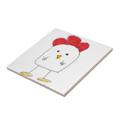 かわいい鶏のドルビー落書き タイル (側面)