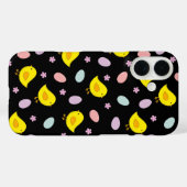 かわいい鶏の卵イースターパターカスタムンの色 Case-Mate iPhoneケース (裏面 (横))