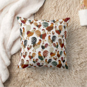 かわいい鶏の枕 クッション (ブランケット)