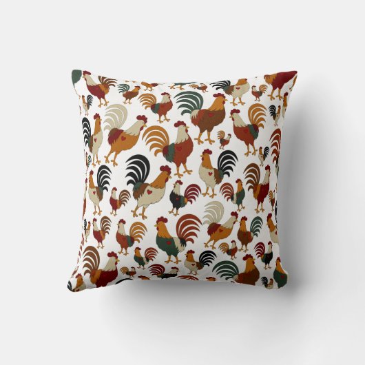 かわいい鶏の枕 クッション (裏面)