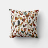 かわいい鶏の枕 クッション (正面)