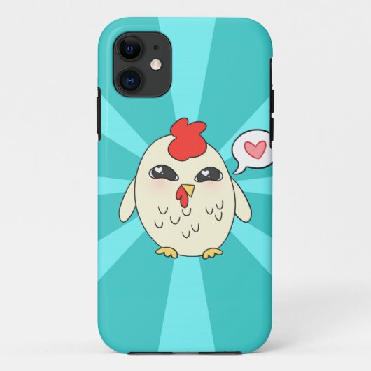 かわいい鶏 Case-Mate iPhoneケース (裏面)