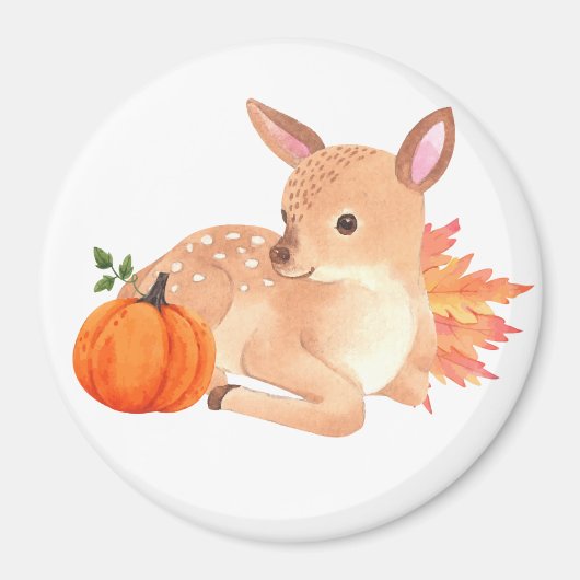 かわいい鹿の磁石 マグネット (正面)