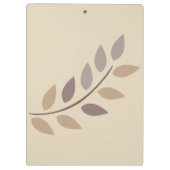 かわいい鹿の秋インスピレーション クリップボード (裏面)