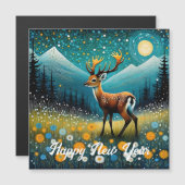 かわいい鹿の花メドウファンタジー (正面/裏面)