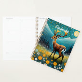 かわいい鹿の花メドウファンタジー プランナー手帳 (ディスプレー)