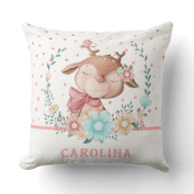 かわいい鹿の花柄リバーシブル