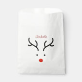 かわいい鹿の顔,ぼかし フェイバーバッグ (正面)