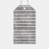 かわいい鹿テーマ男女兼用冬の赤ちゃんシャワー ギフトタグ (裏面)