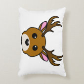 かわいい鹿 アクセントクッション (正面(垂直))