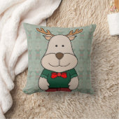 かわいい鹿 クッション (ブランケット)