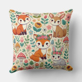 かわいい鹿 クッション (裏面)