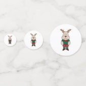 かわいい鹿 コンフェッティ (正面)