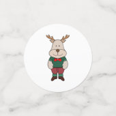 かわいい鹿 コンフェッティ (スモール正面)