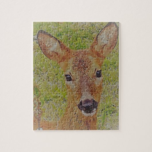 かわいい鹿 ジグソーパズル (縦)