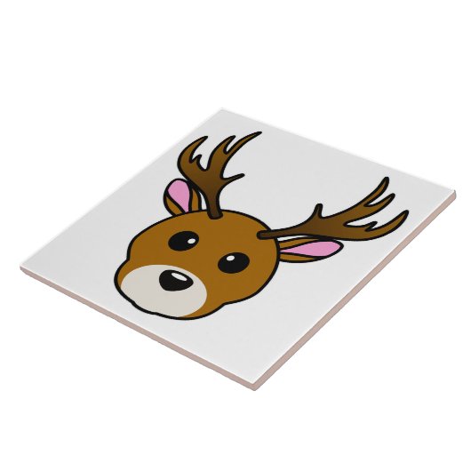 かわいい鹿 タイル (側面)